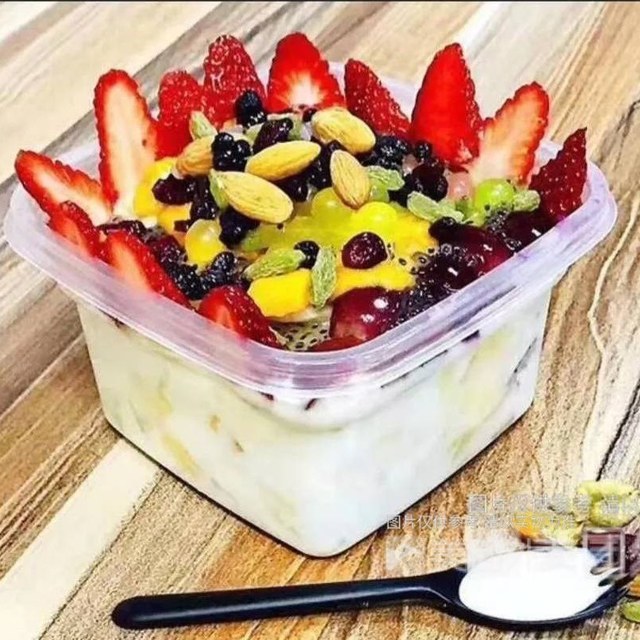 招牌蜜豆水果捞图片