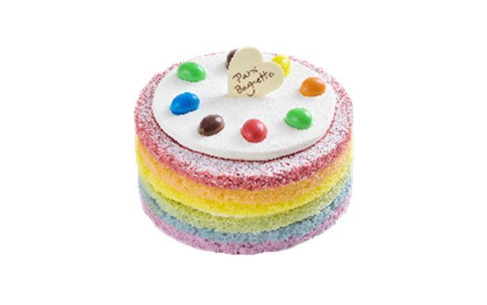 巴黎贝甜彩虹蛋糕图片
