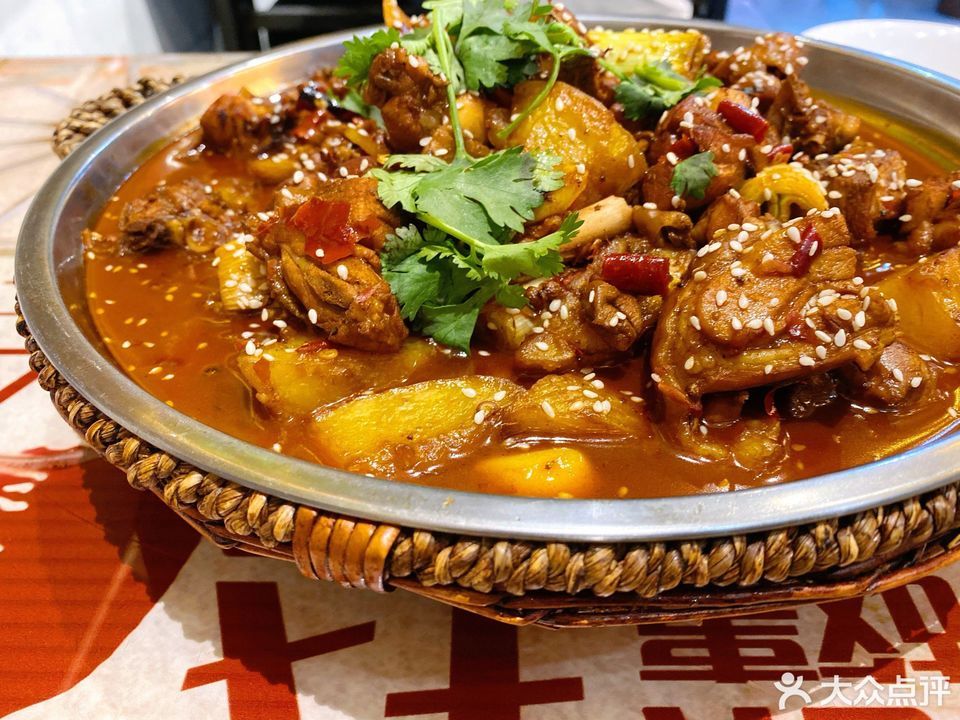 鸡结号熬炒鸡谦祥万和城店