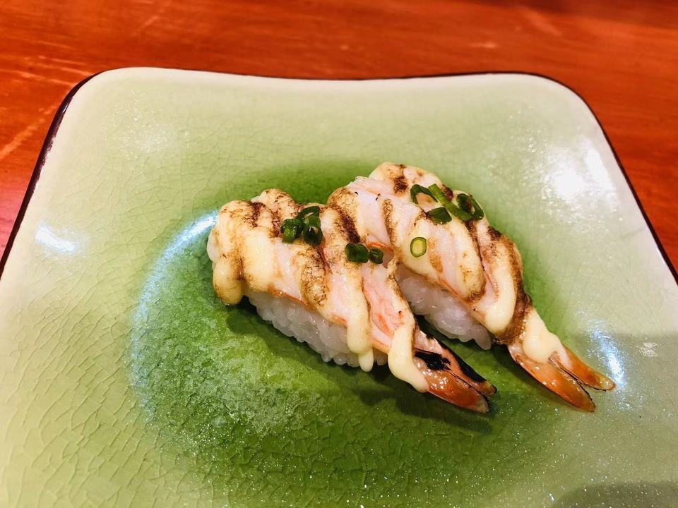 火炙玻璃虾图片