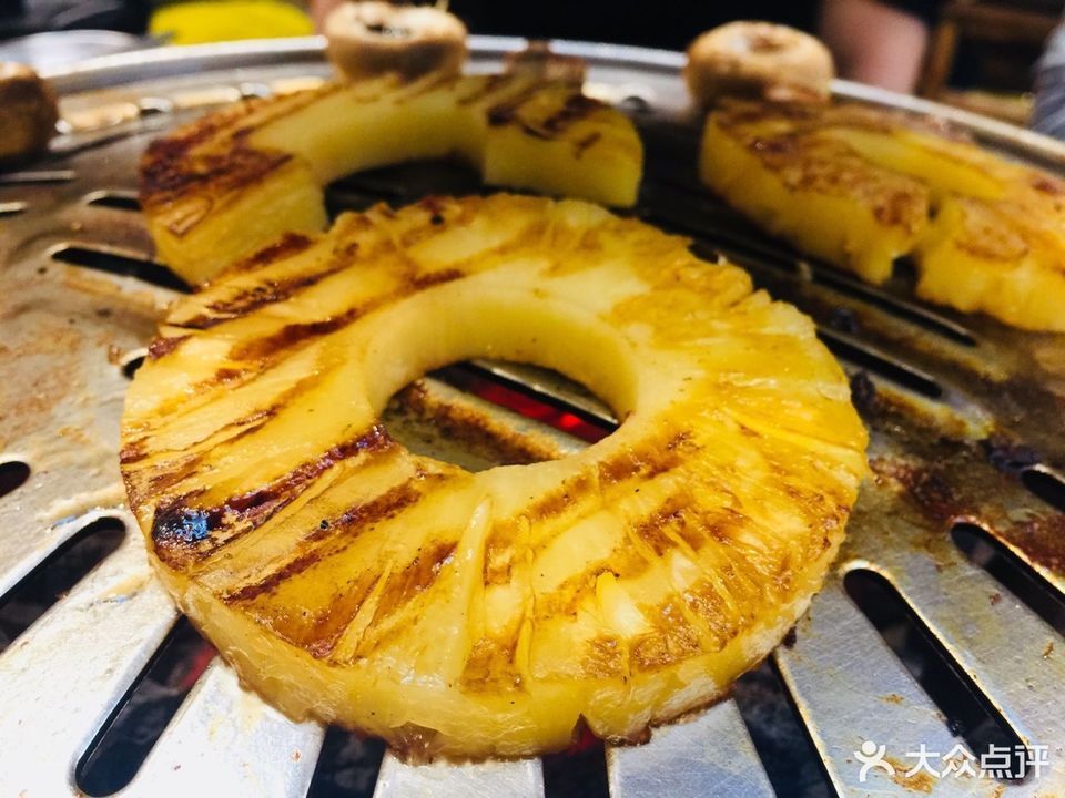 烤凤梨图片