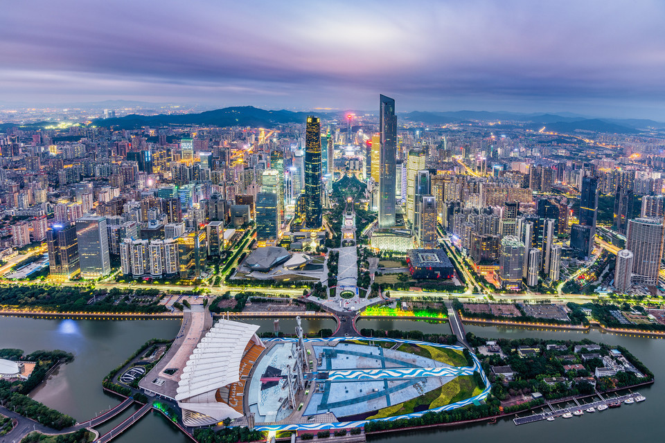 广州花城广场海心沙