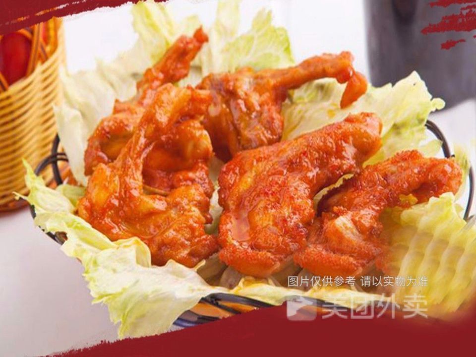 香辣鸡锁骨图片