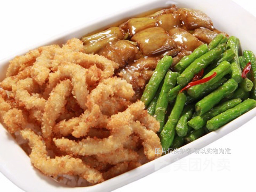 香嫩鸡柳饭图片