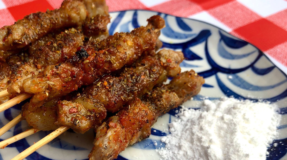 个旧小肉串图片