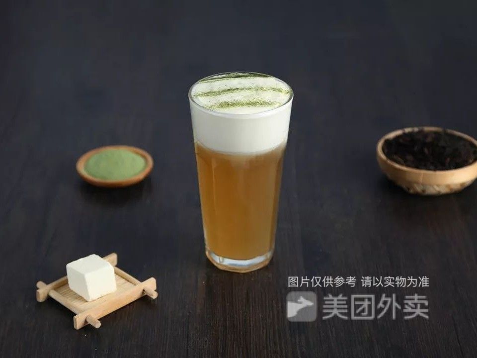 芝士奶盖桂花乌龙茶图片