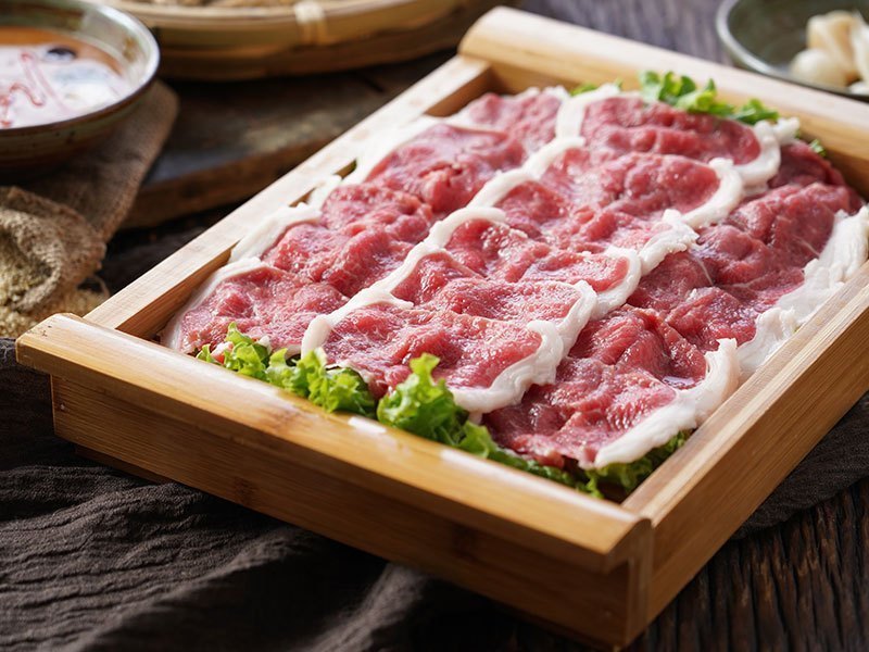 现切鲜羊上脑图片