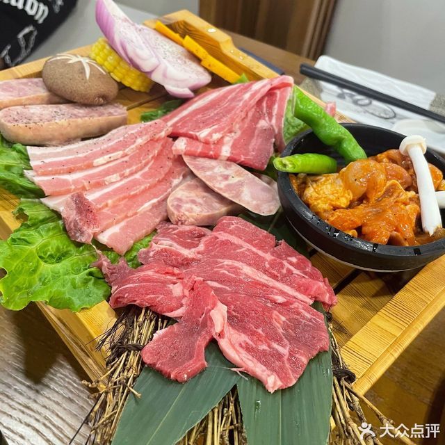 烤肉拼盘图片