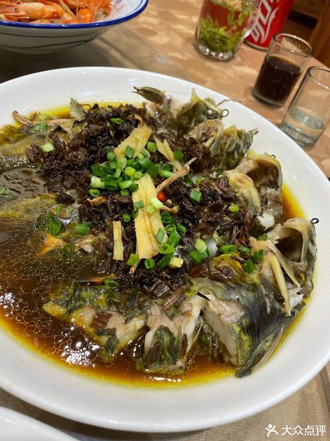 梅干菜蒸汪刺鱼