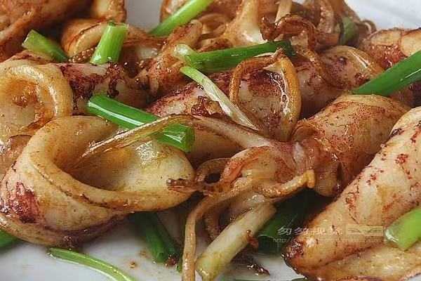 酱爆鲜鱿鱼图片