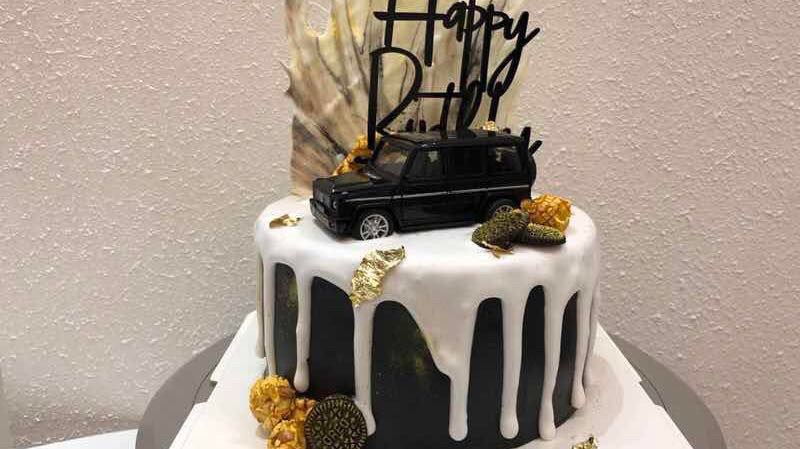 男士路虎蛋糕图片