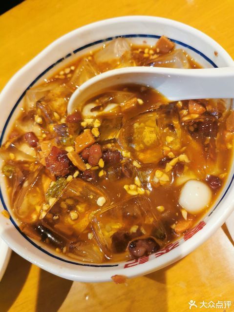 玫瑰汤圆冰粉图片