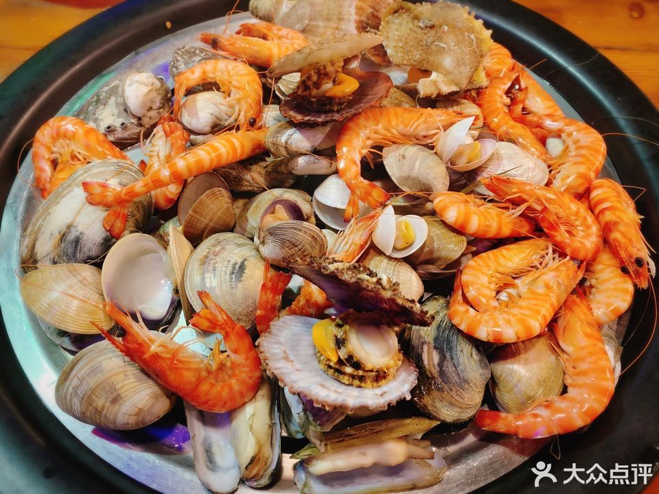 蒸汽海三鲜图片