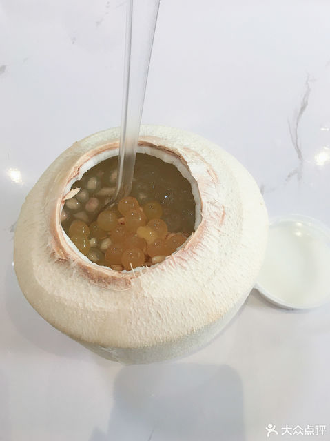 原味椰子冻图片