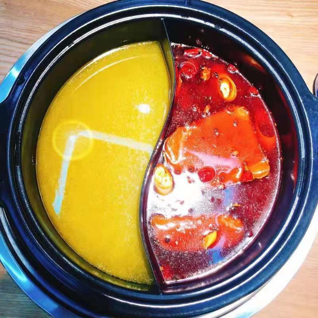 柠檬鸳鸯锅图片