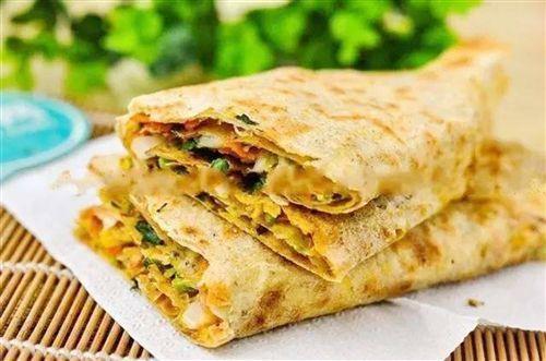 味美滋菜煎饼图片