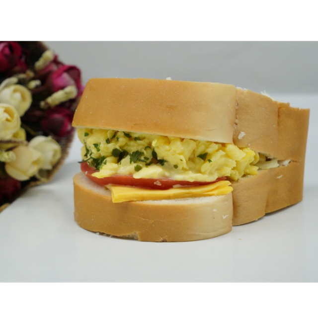 时蔬厚蛋烧三明治图片