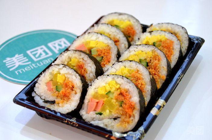 招牌黄金脆寿司图片