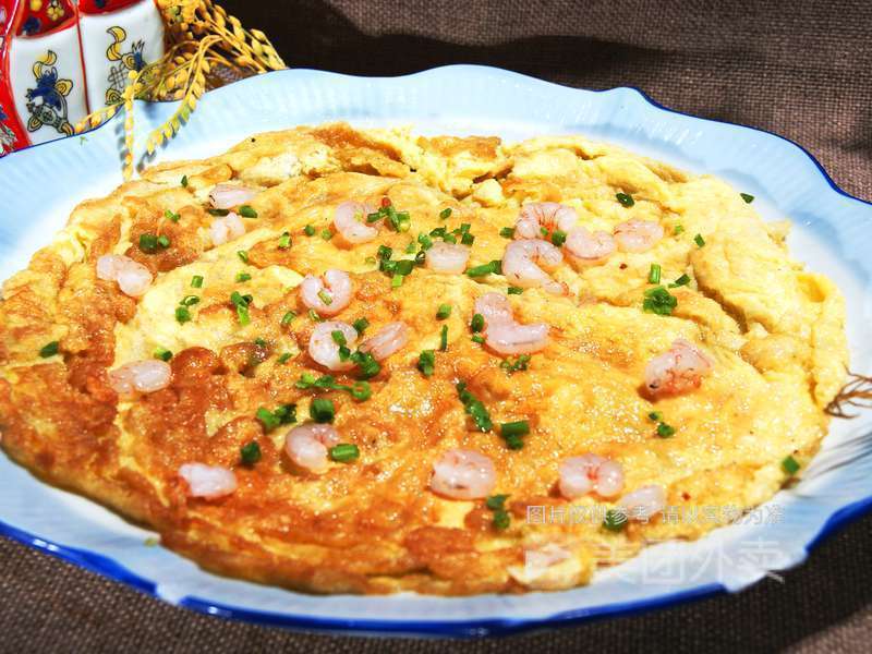 虾仁跑蛋图片
