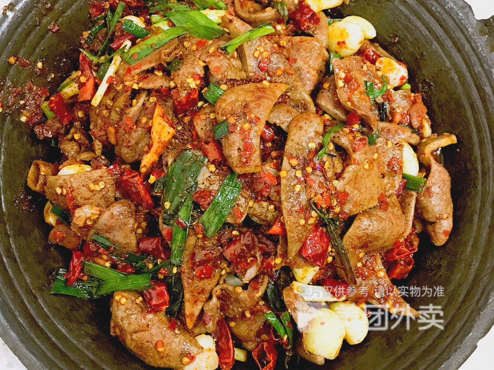 爆炒羊肝图片
