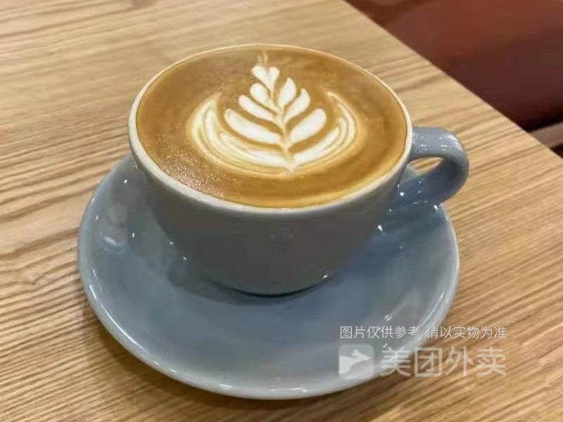 燕麦奶拿铁图片
