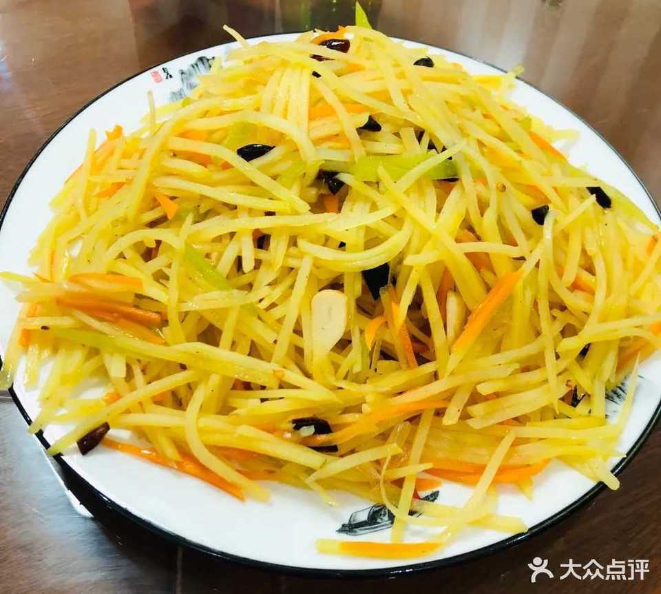 辣炒土豆丝图片