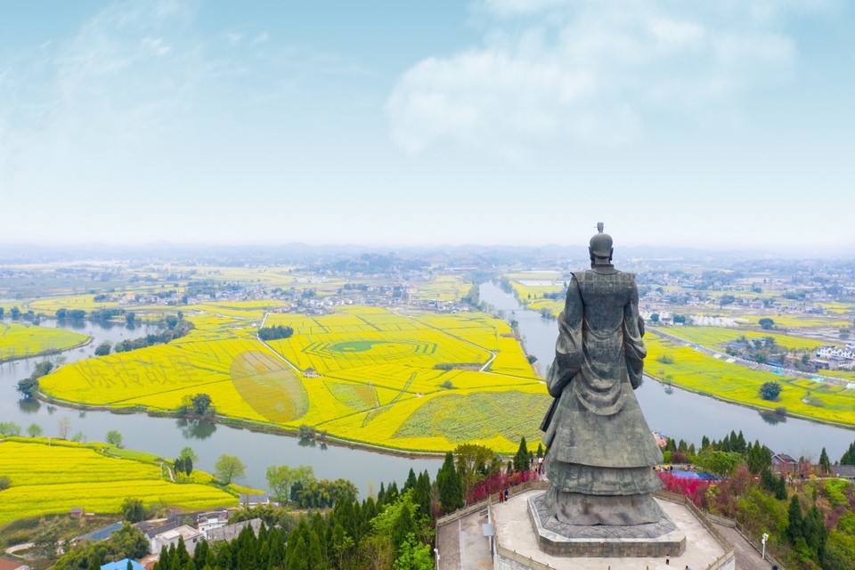 陈抟故里·崇龛花海景区图片