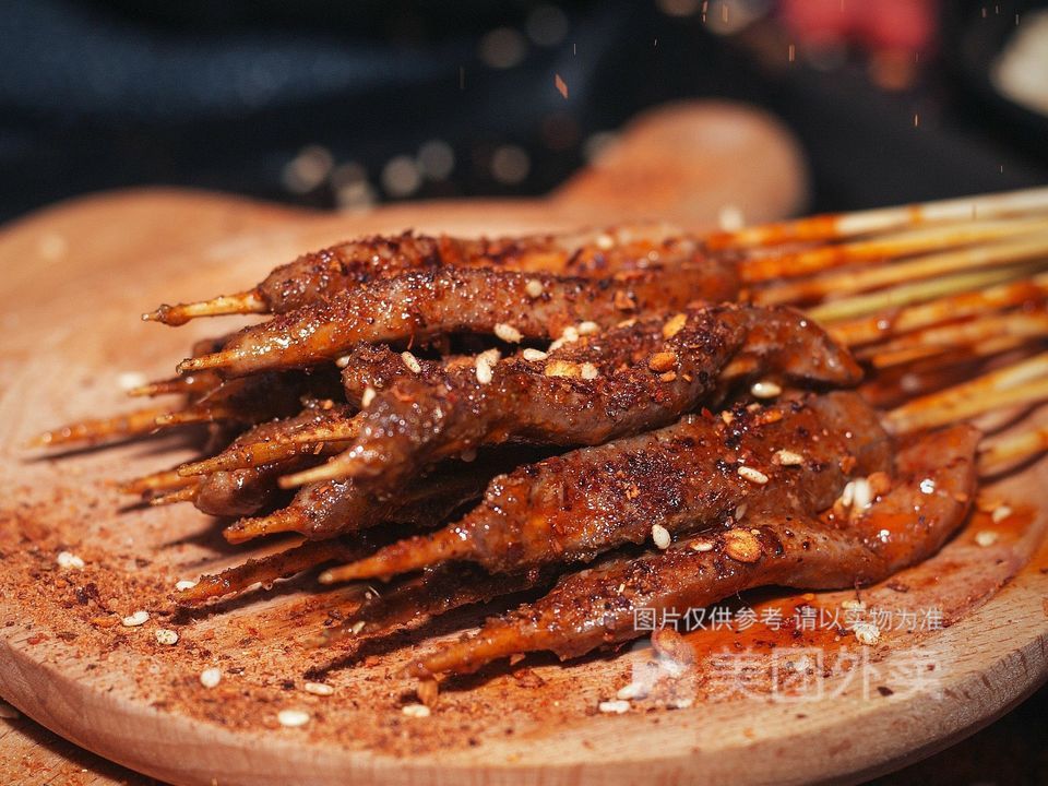 猪腰串图片