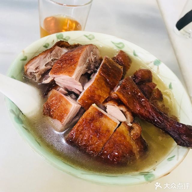 烧鹅肶粗面图片