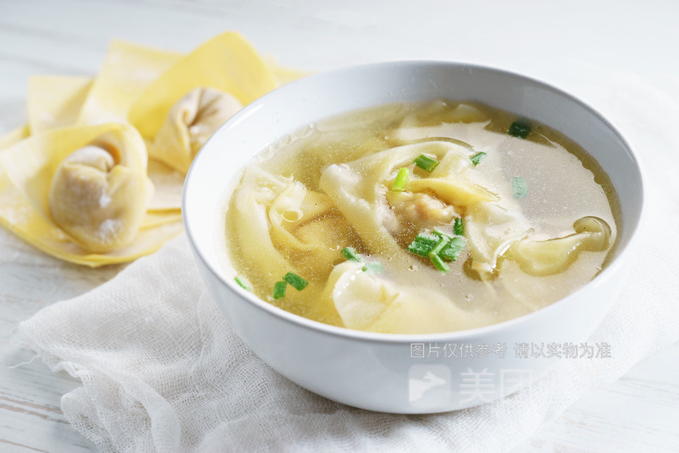老鸭馄饨粉丝图片
