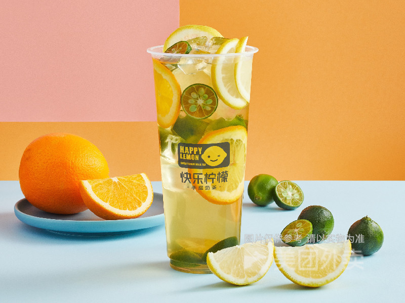 金桔柠檬茶图片