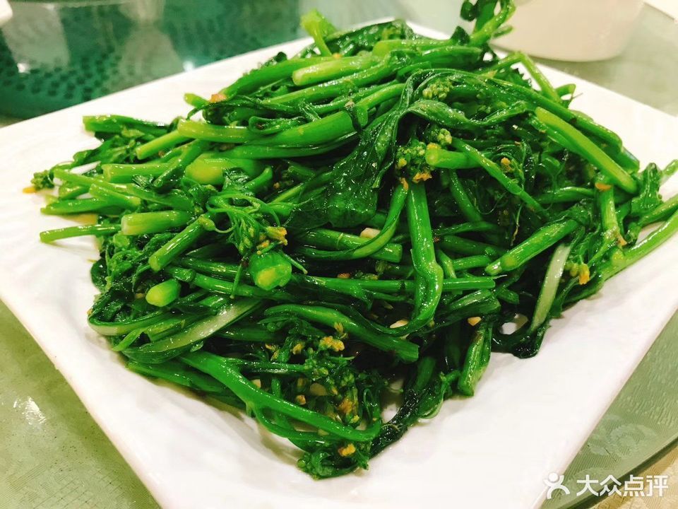 生炒多仔菜心图片