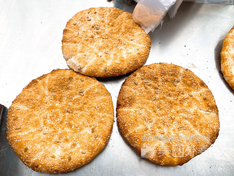 新疆馕饼甜味图片