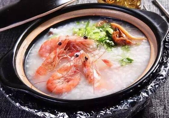 鲜虾粥图片