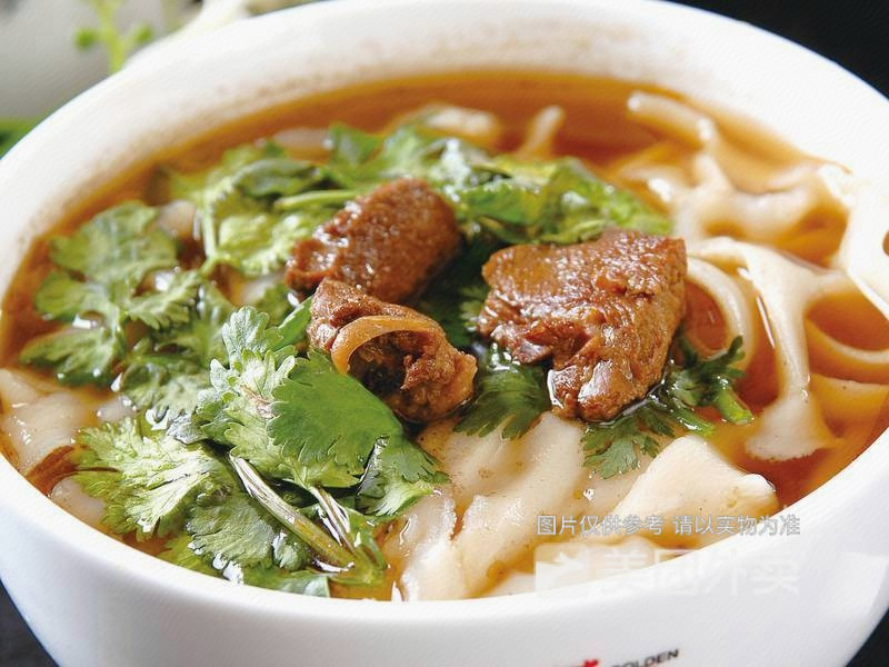 羊肉炒刀削面图片