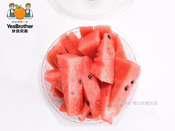 哈密瓜西瓜果切不小于图片