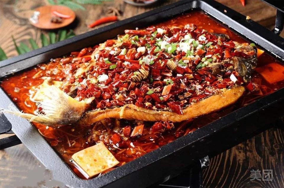 香辣烤巴沙鱼图片