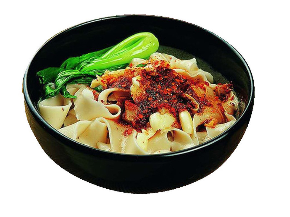 牛肉炒刀削面图片