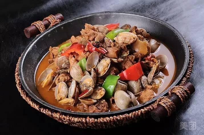 山东蛤蜊炒鸡图片