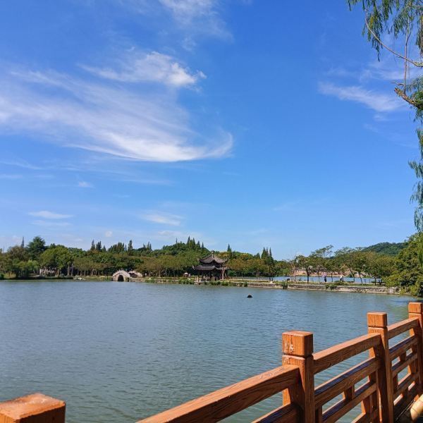 慈城慈湖公园图片