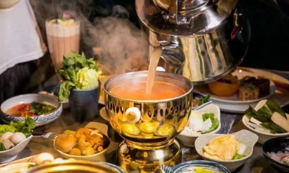 精致单人小火锅图片