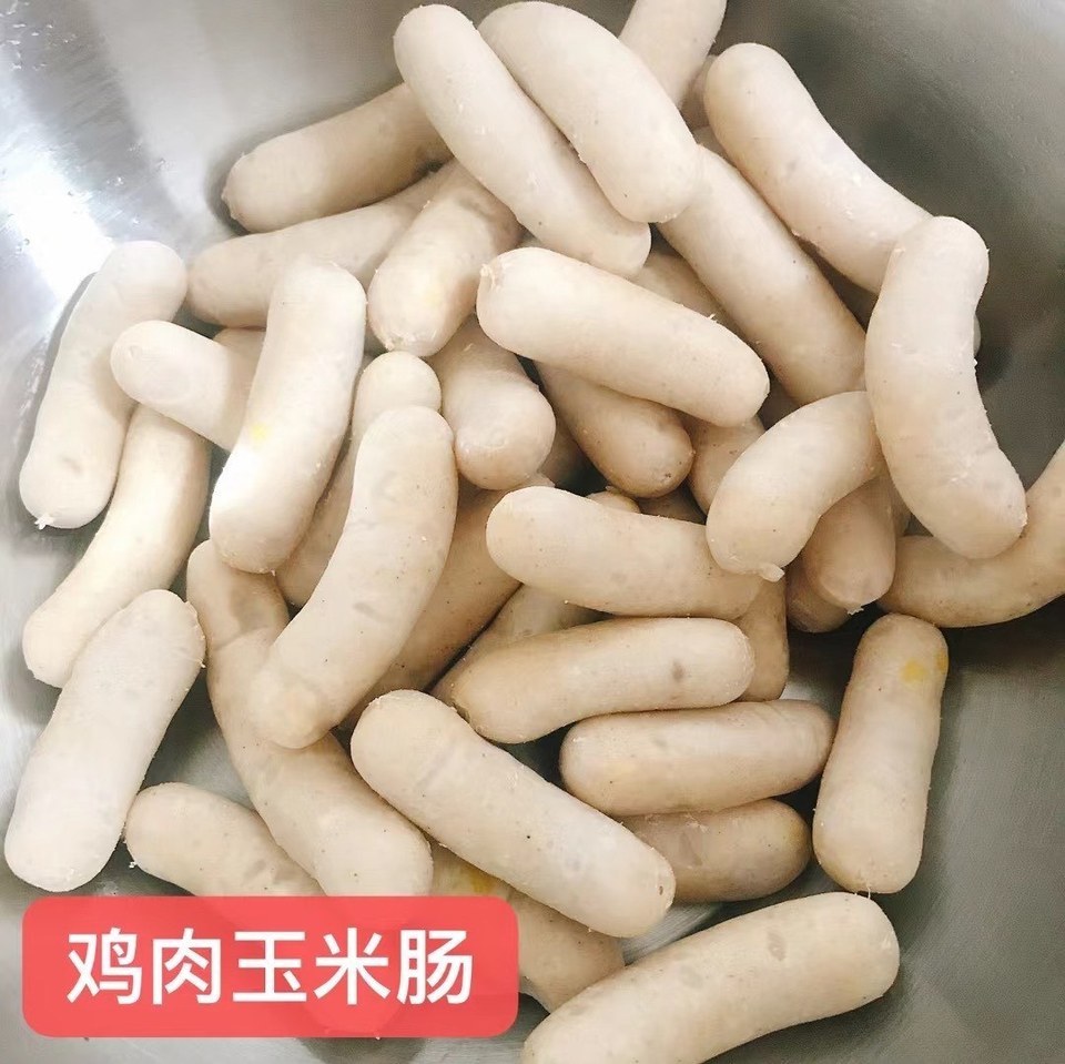 玉米鸡肉肠图片