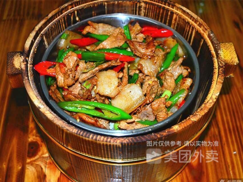 農家小炒肉木桶飯