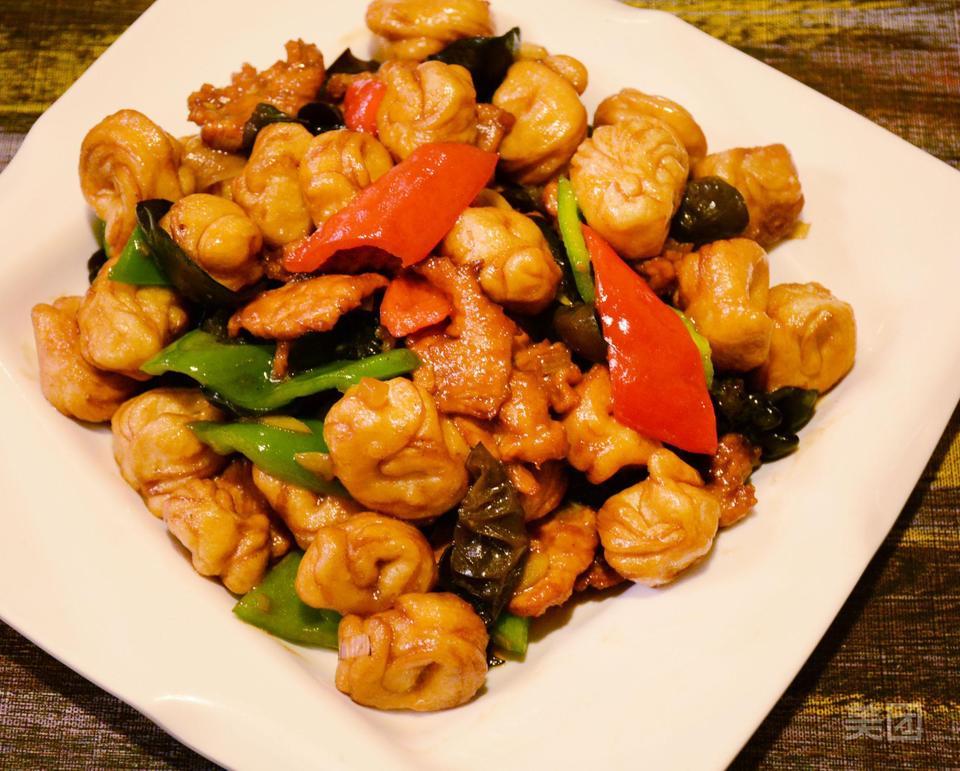 过油肉小花卷图片