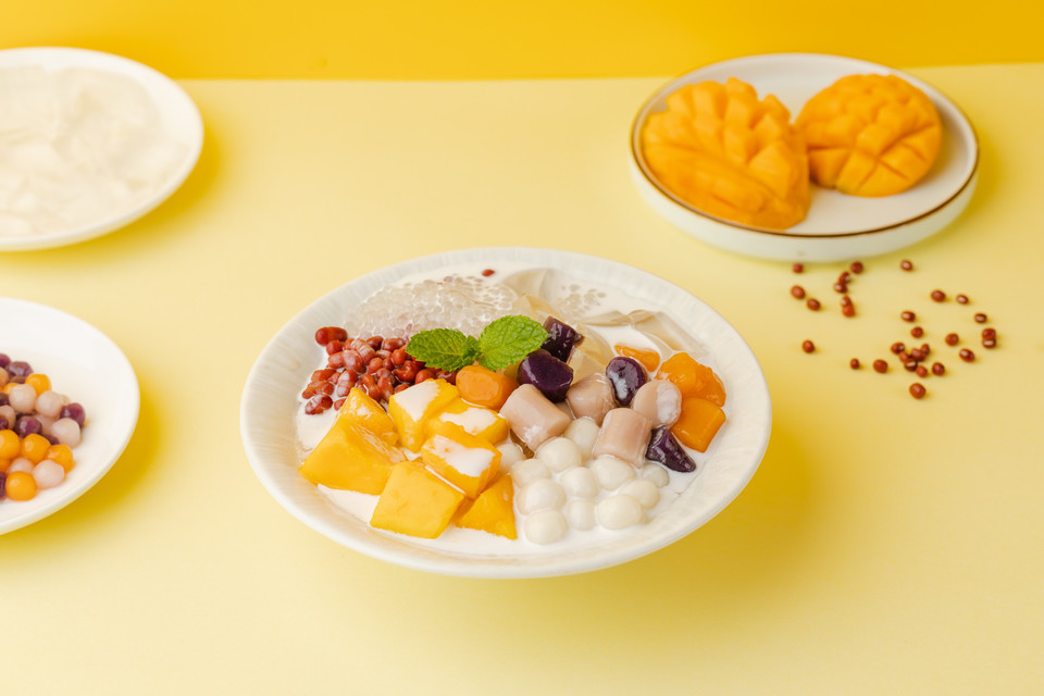 经典多芒芋圆图片