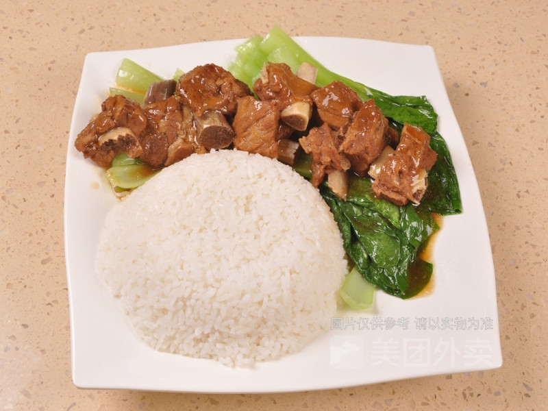 酱香排骨饭图片