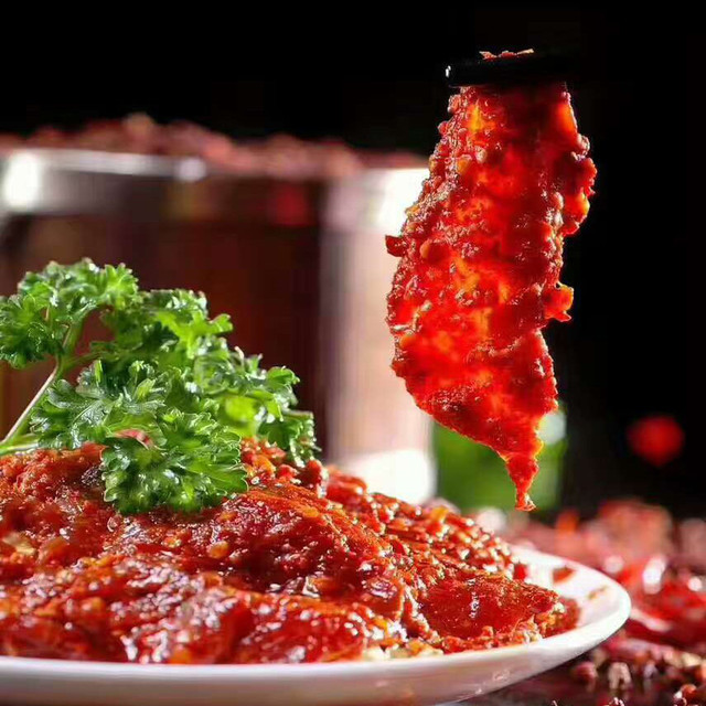 麻辣嫩牛肉图片