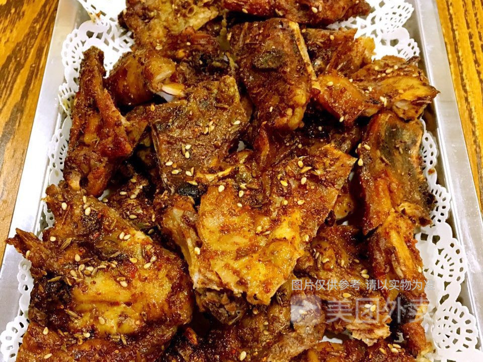 招牌烤整鸡骨架