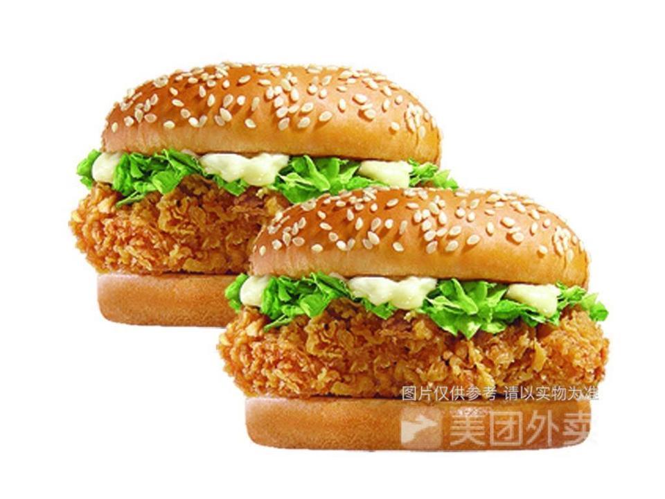 劲脆鸡肉堡图片