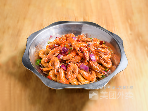 干锅椒盐虾图片